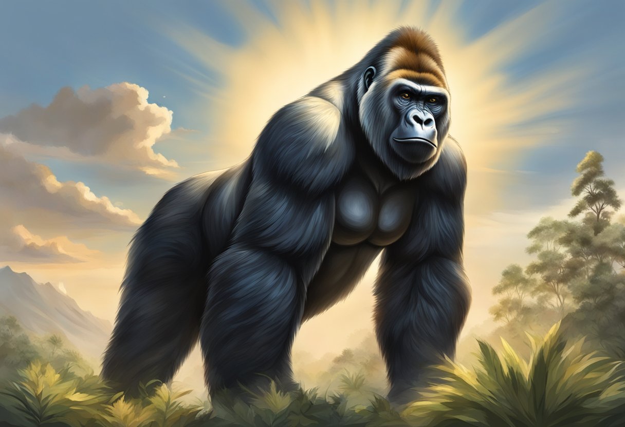 very strong gorilla