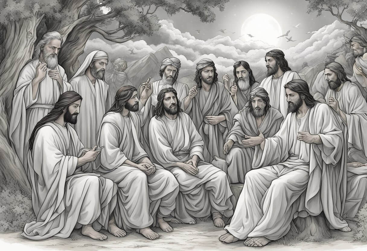 Jesus and Apostles