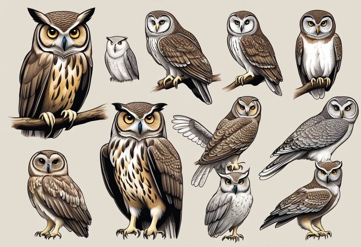 Many owls