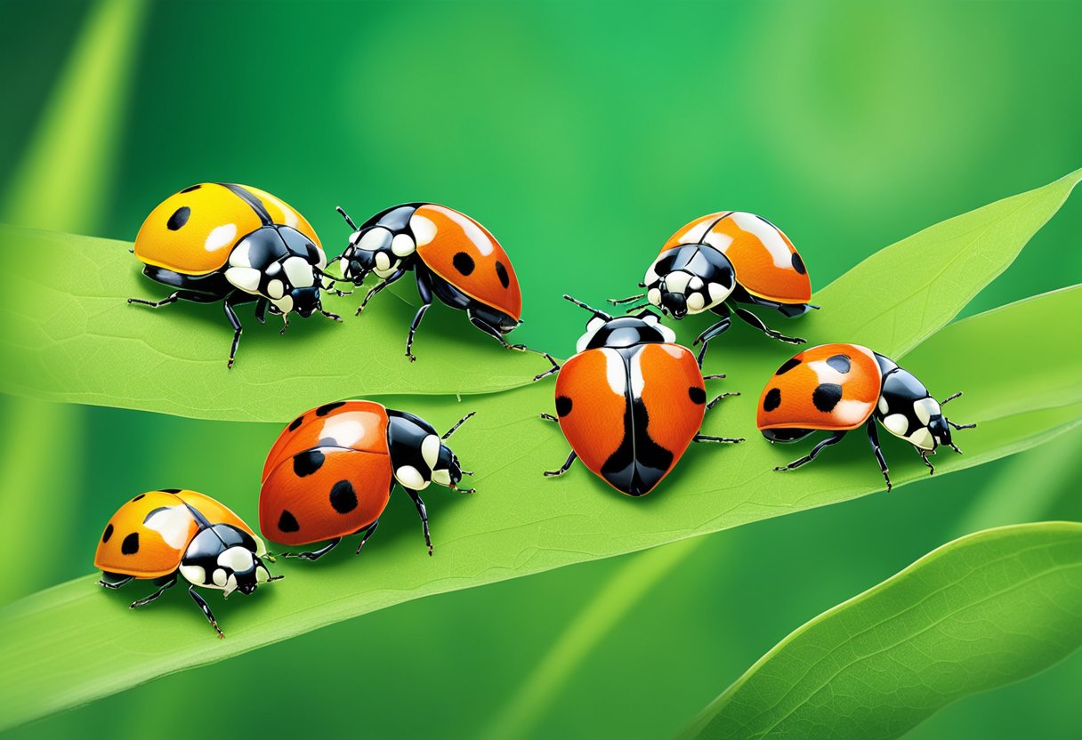 7 Ladybugs