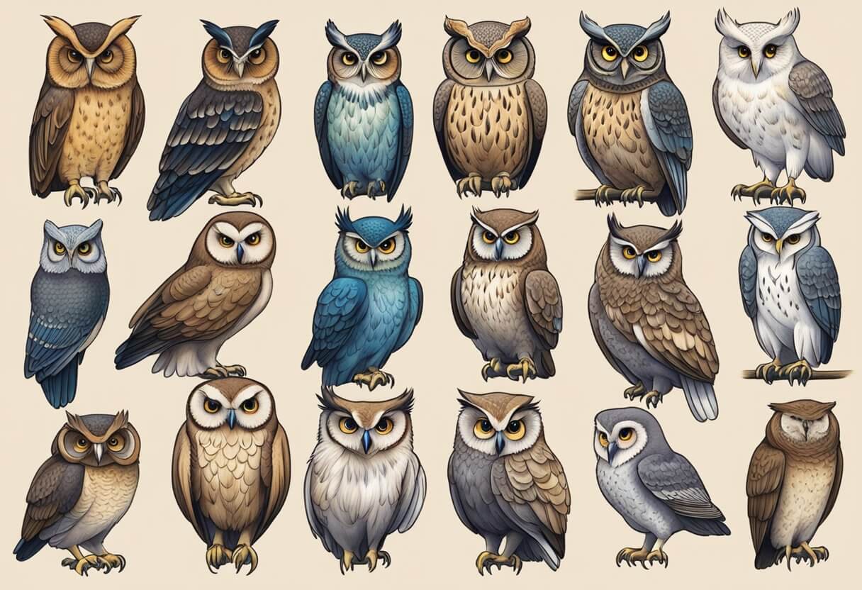 Specific Owl Types in Dreams