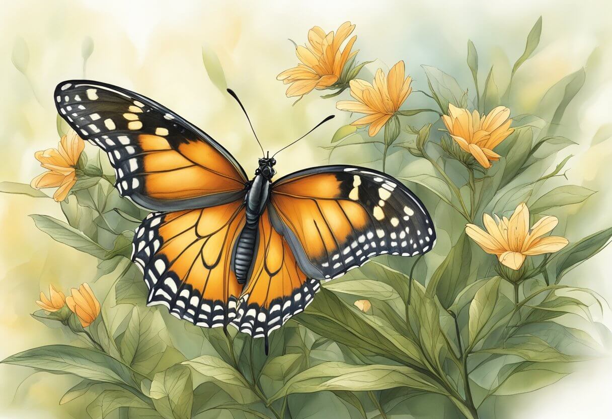 Meanings of an Orange Butterfly in the Bible